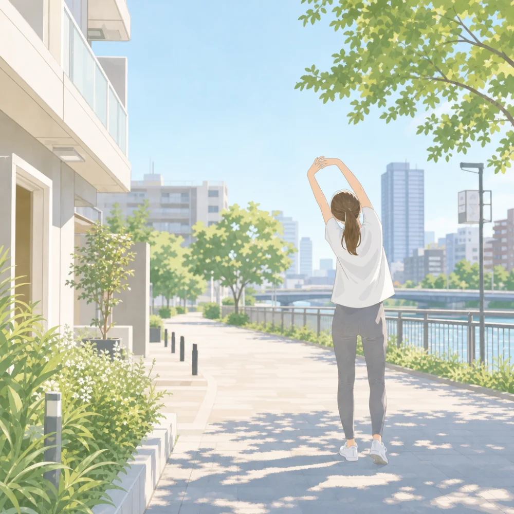 夏におすすめ！簡単にできるストレッチ5選