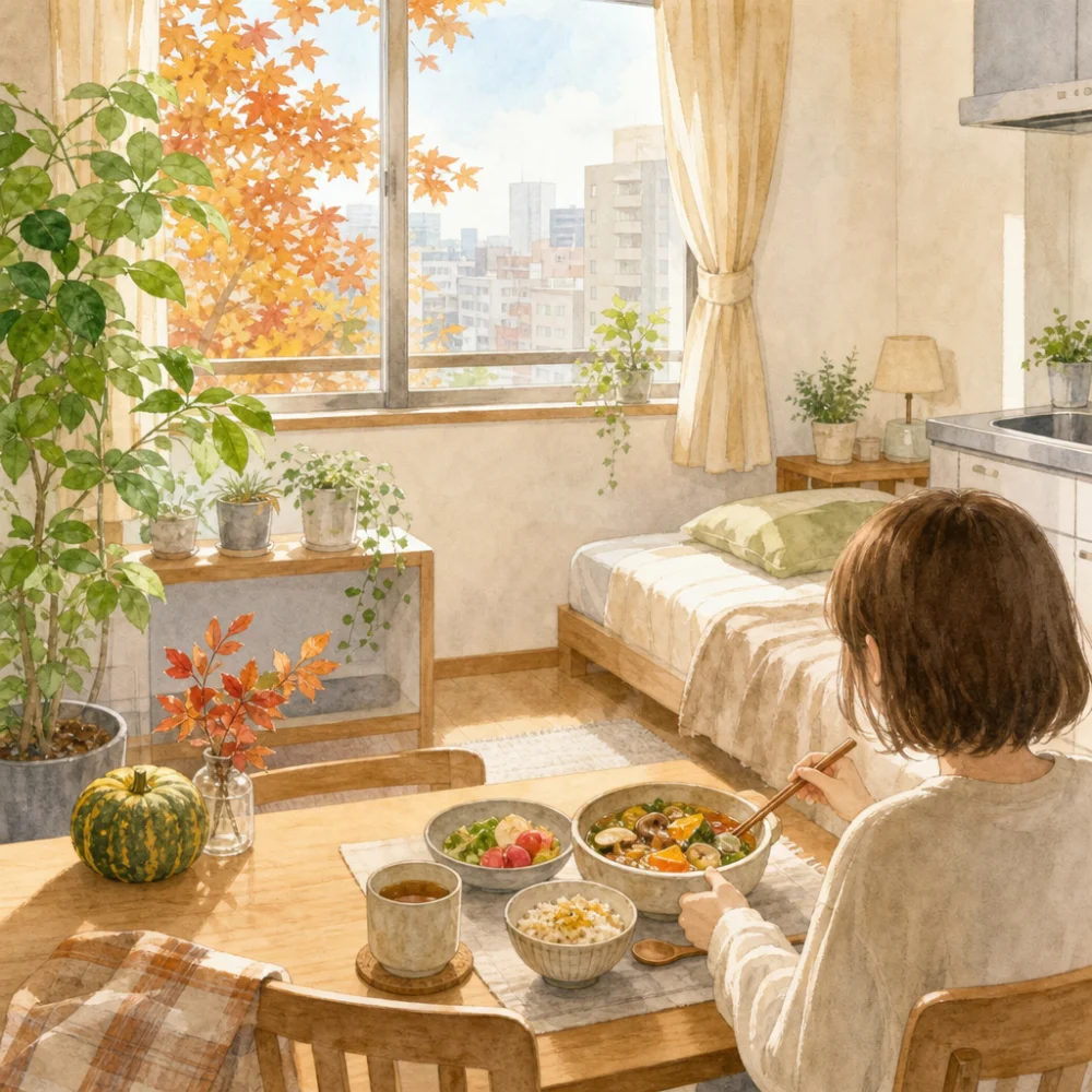 一人暮らしを楽しく！簡単に作れる秋の一人ごはん5選